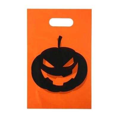 Lot de 10 sacs Halloween citrouille