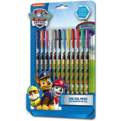 Pack de 12 stylos gel Pat'patrouille