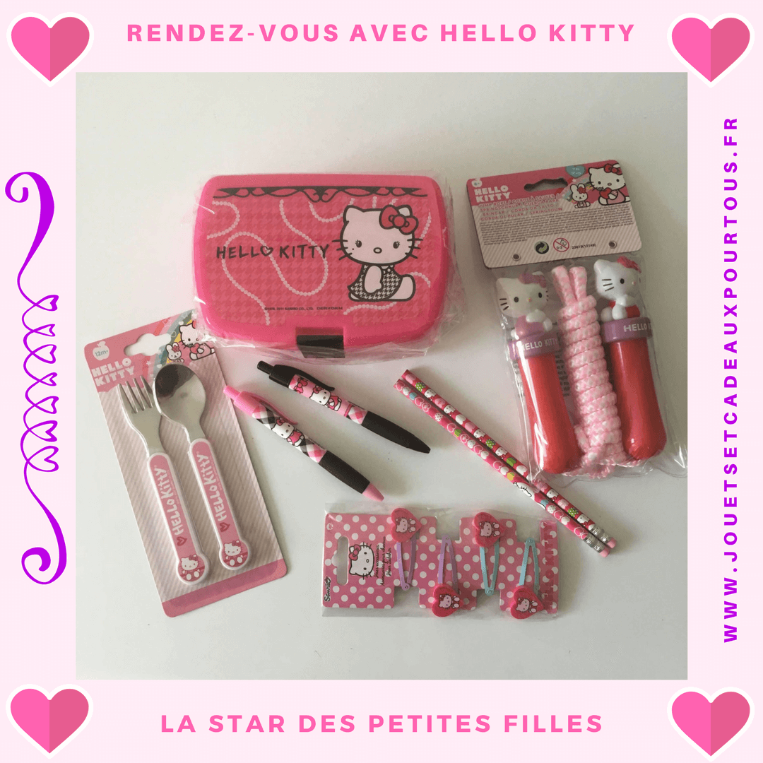 Hello Kitty - La star des petites filles - Idées Cadeaux