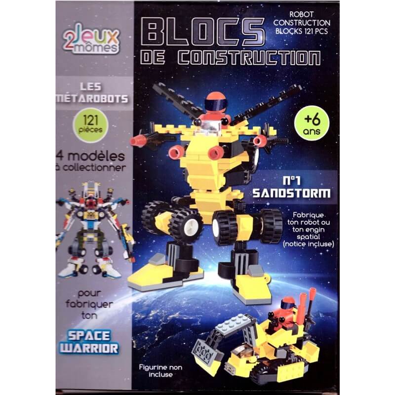 Jeu d'adresse en bois : Tir aux billes - Space Robots