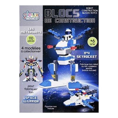 Blocs de construction enfant - Les métarobots - Version Skyrocket