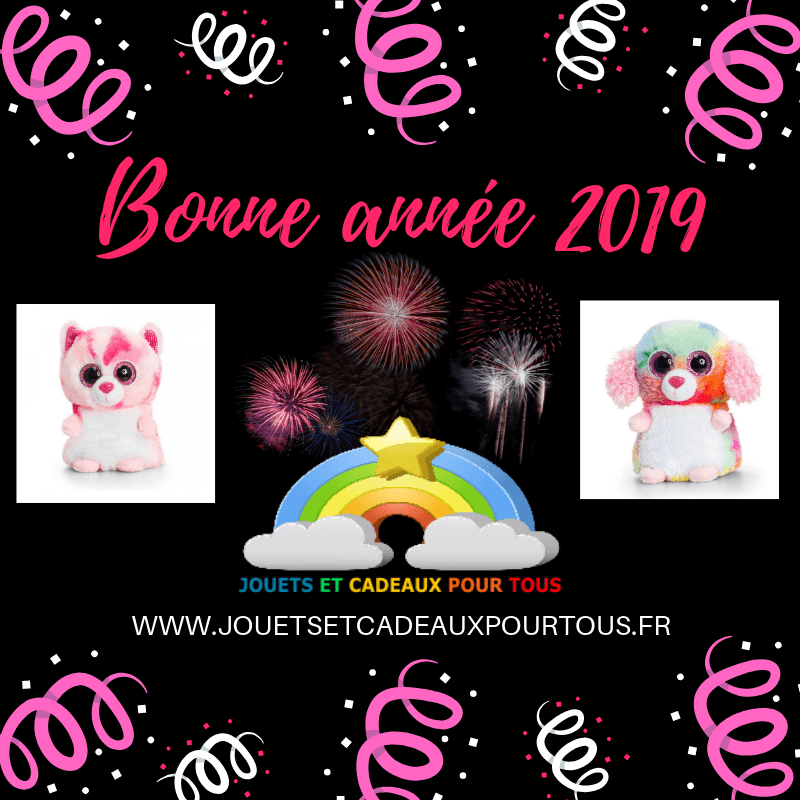 Bonne année 2019 de la part de votre boutique de jouets