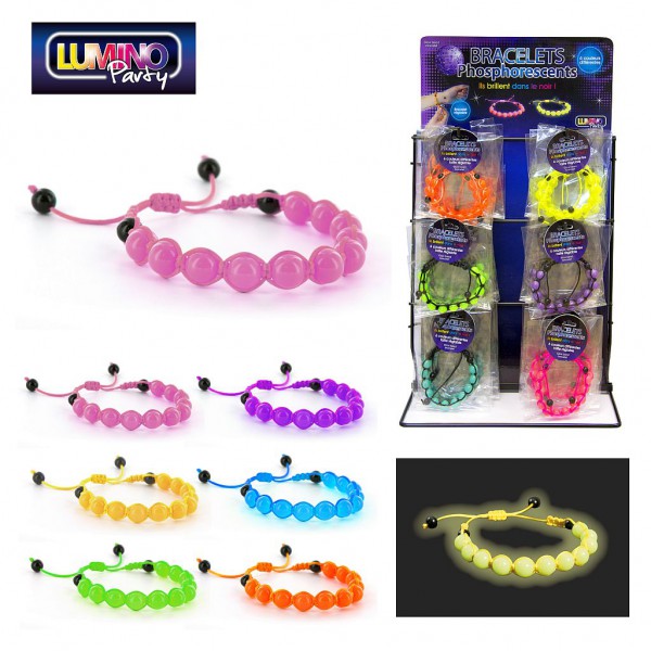 Bracelet phosphorescent shamballa 2