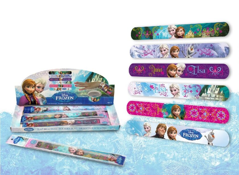 Bracelet slap la reine des neiges bracelet tendance enfant