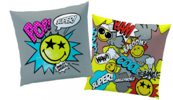 Cadeau enfant utile et idée cadeau originale avec le coussin Smiley