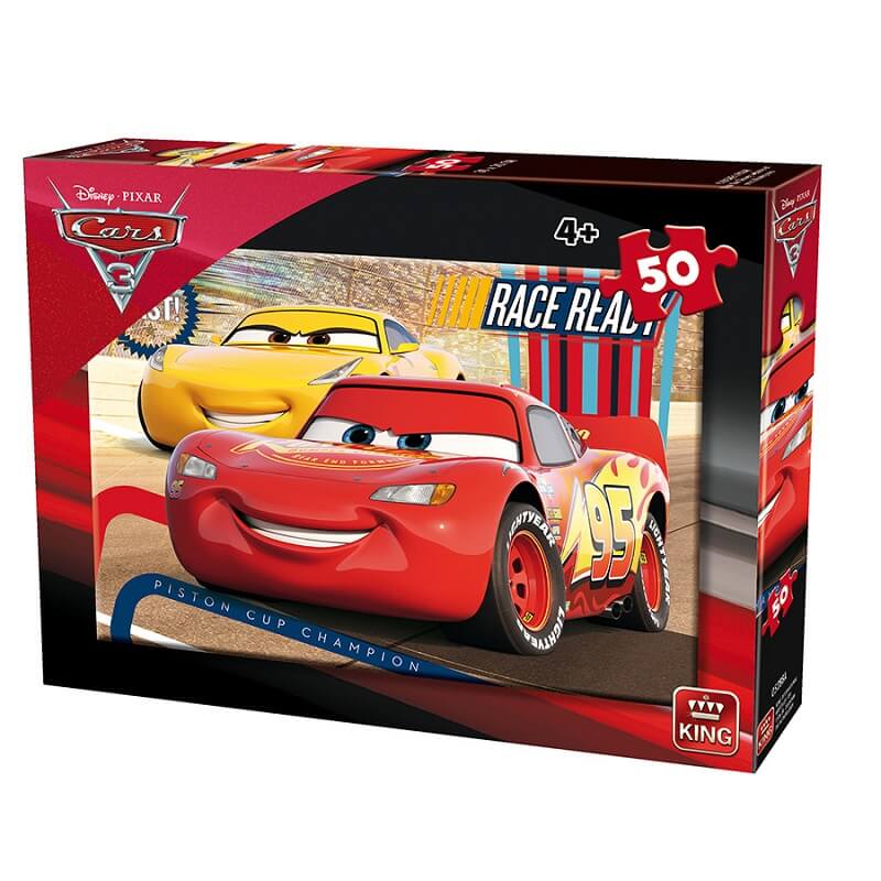 Puzzle Cars 3 Disney de 50 pièces - Puzzle enfant pas cher