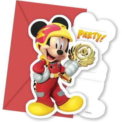 Cartes invitation anniversaire mickey disney