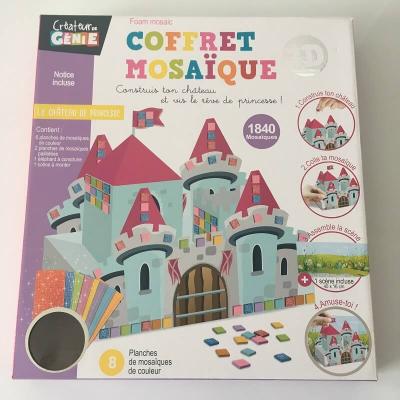 Coffret mosaïque 3D Le château de princesse