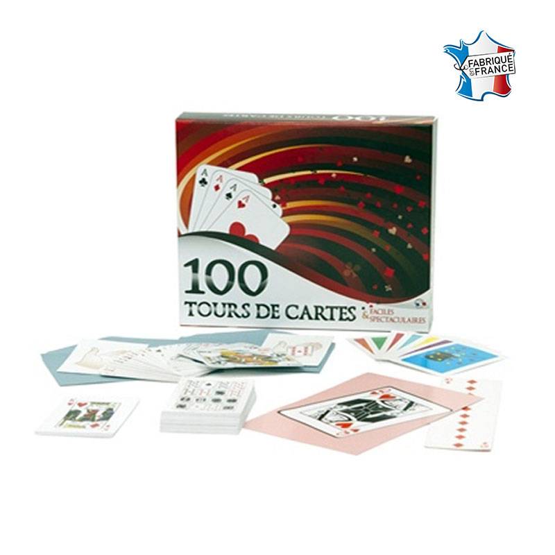 Coffret 100 tours de cartes pour faire de la magie