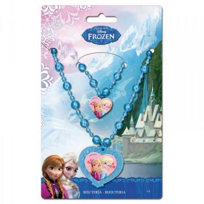 Collier et bracelet la reine des neiges disney