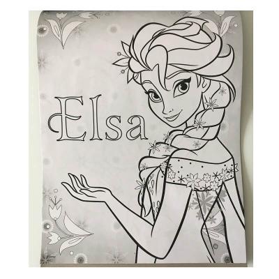 Coloriage la reine des neiges exemple