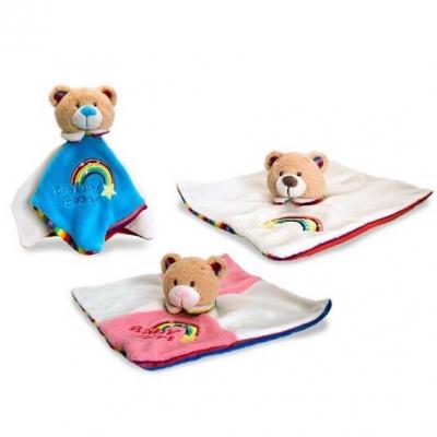 Doudou ours keel toys des la naissance idee cadeau bebe