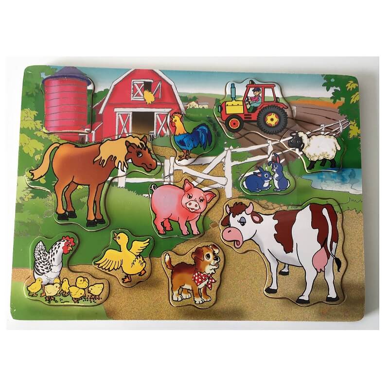 Puzzle animaux de la ferme