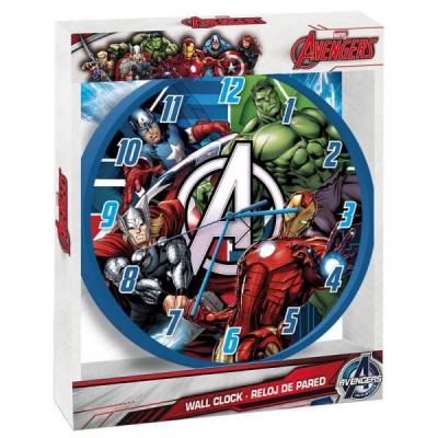 Horloge murale Avergers sous licence officielle Marvel - Idée cadeau déco.