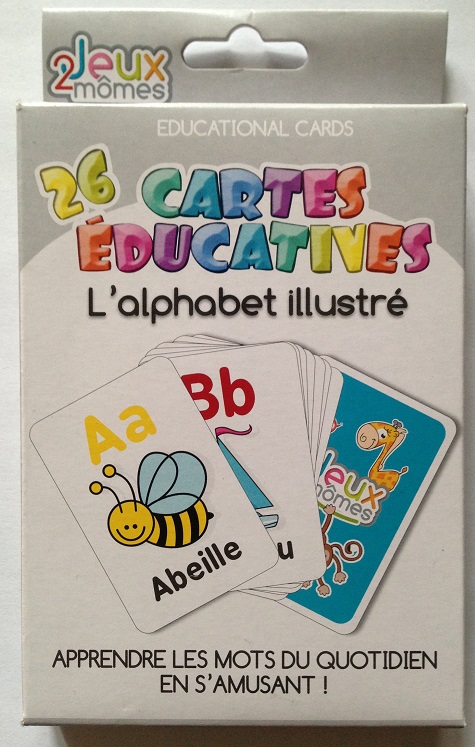 Jeux cartes éducatives