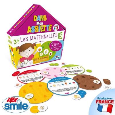 Jeu dans mon assiette les maternelles