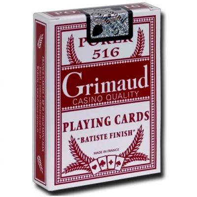 Cartes de poker haut de gamme Grimaud