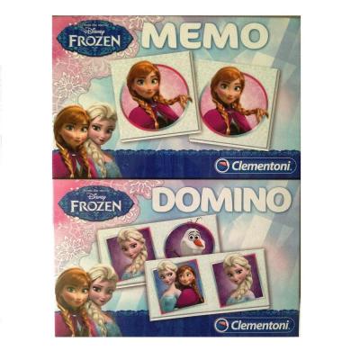 Jeu de mémo et dominos La reine des neige Disney