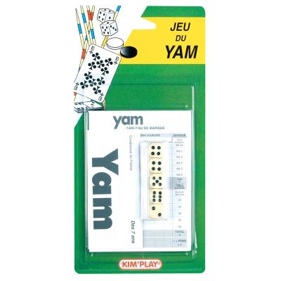 Jeu du yam a partir de 7 ans