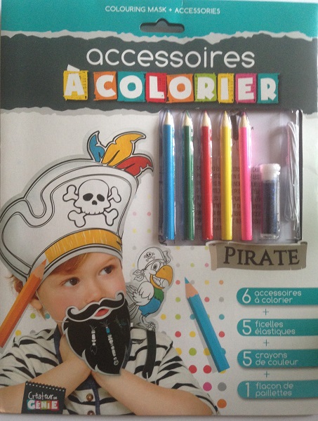 Kit coloriage pirate 3