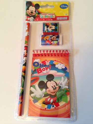 Kit de papeterie Mickey Disney
