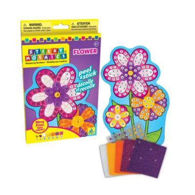 Kit enfant creation mosaique fleur