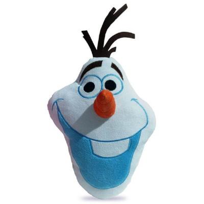 Coussin La reine des neiges forme Olaf