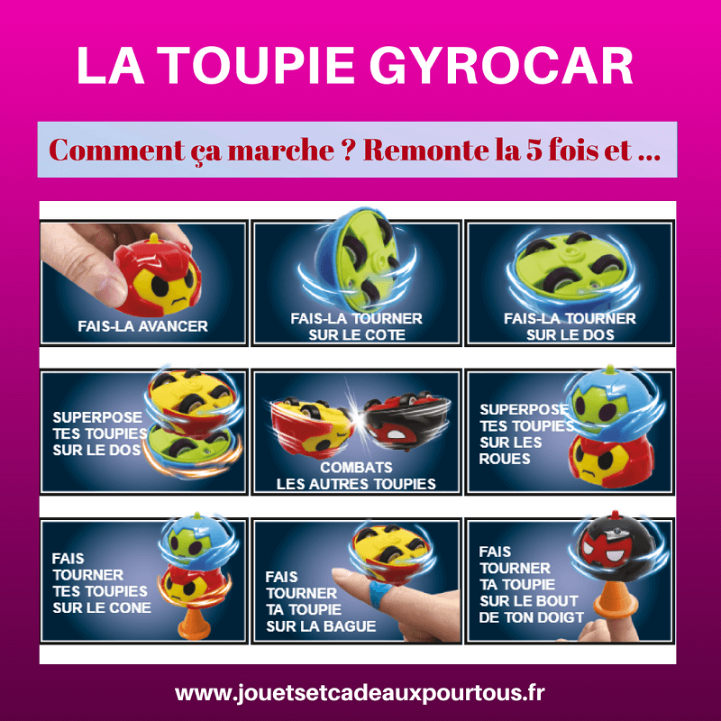 Gyrocar - La toupie top tendance nouvelle génération