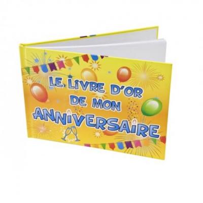 Livre d'or Anniversaire Version Fiesta