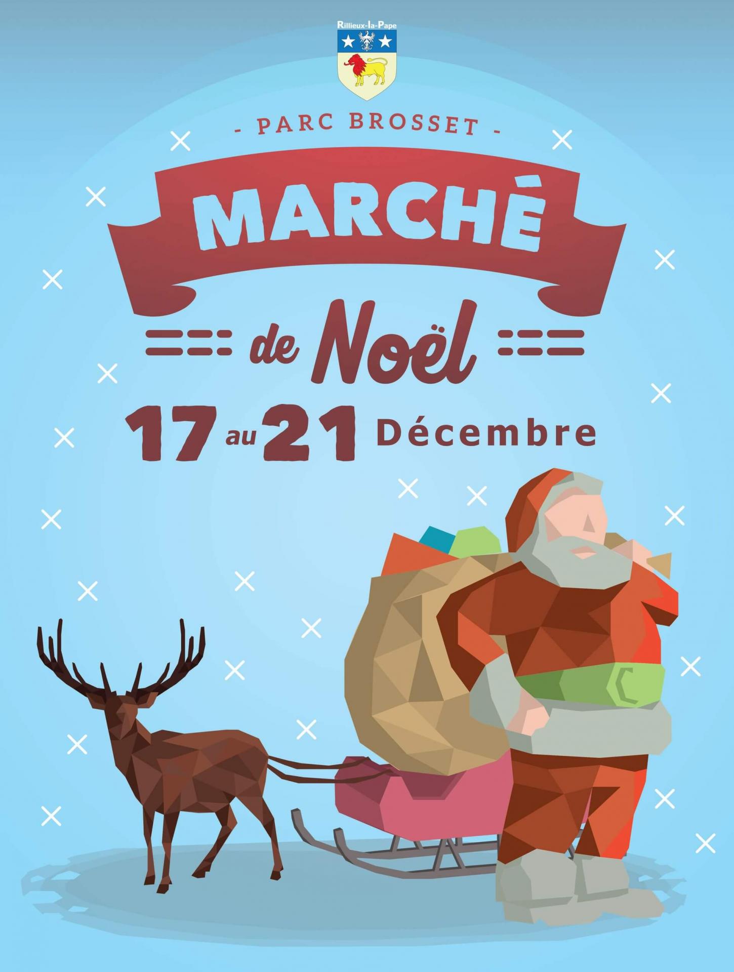 Marche de noel de rillieux la pape