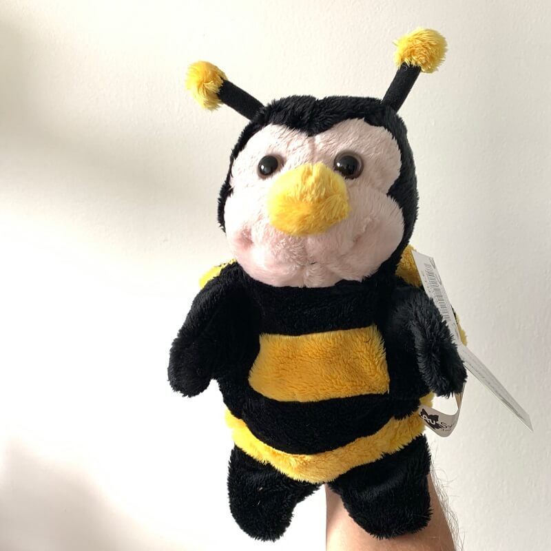 peluche abeille