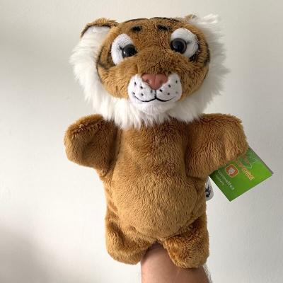 Marionnette peluche tigre