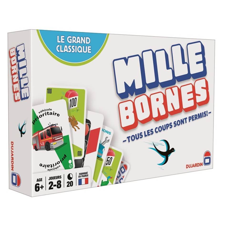 Règles du Mille Bornes et présentation des cartes