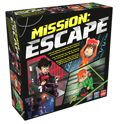 Mission escape jeu de societe goliath