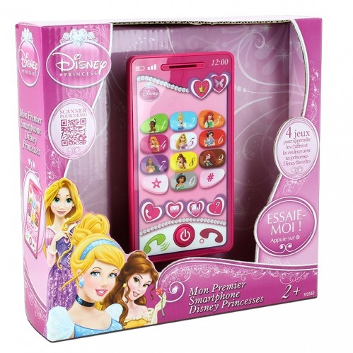 Mon premier smartphone Disney princesse - téléphone jouet