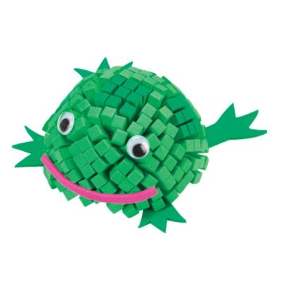 Kit mosaïque enfant : Grenouille 3D à créer