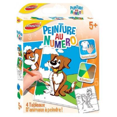 Peinture au numéro animaux Joustra