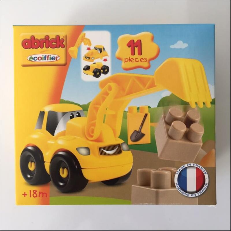 Abrick -pack garage et vehicules, jouets 1er age