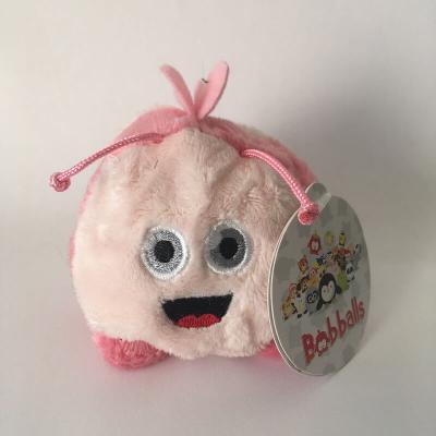 Peluche coccinelle rose bobballs