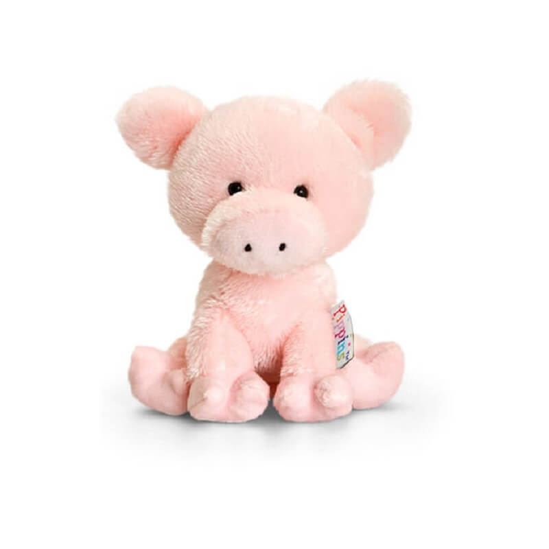 Peluche cochon pippins Keel toys toute douce