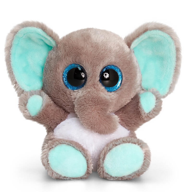 peluche aux gros yeux brillants