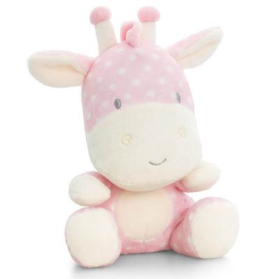 Peluche girafe rose Baby Keel Toys