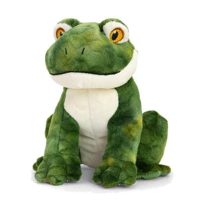 Peluche grenouille 100% matière recyclée Keeleco