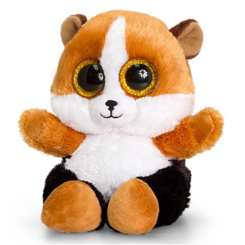 Peluche renard aux gros yeux pleine de douceur