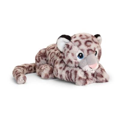 Peluche Leopard des neiges Eco responsable Keeleco