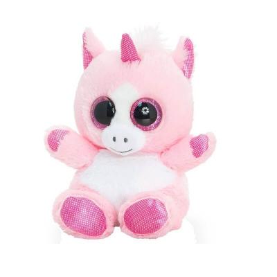 Peluche licorne aux gros yeux Keel Toys