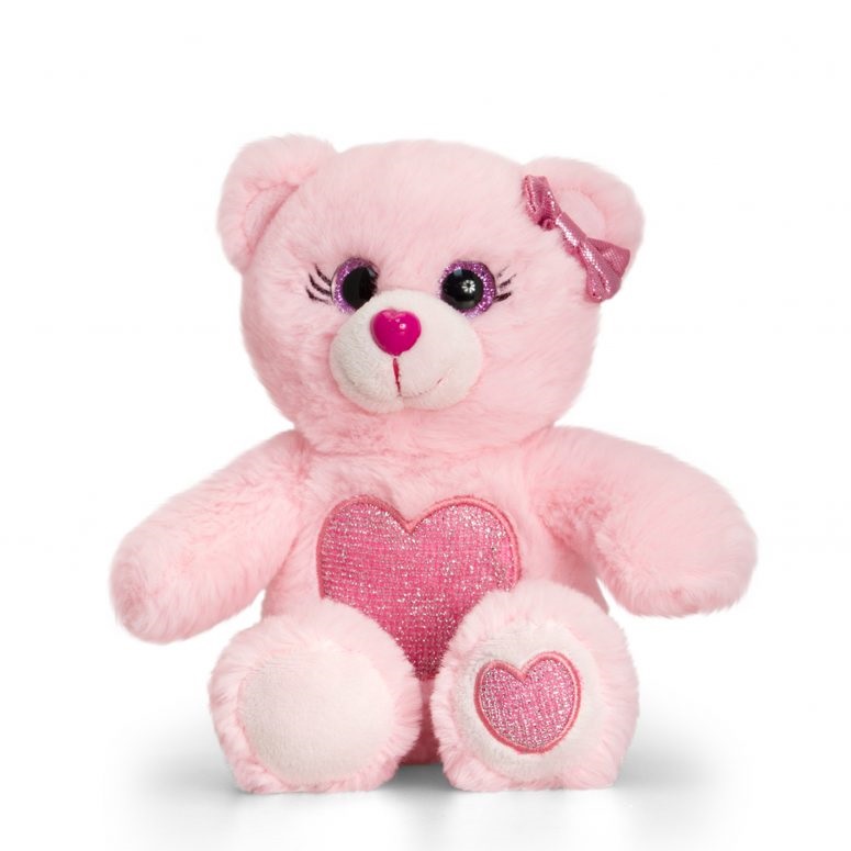 Grosse peluche Ours Rose personnalisée, Naissance