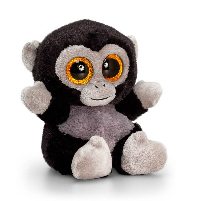 Peluche singe gros yeux keel toys peluche toute douce 1