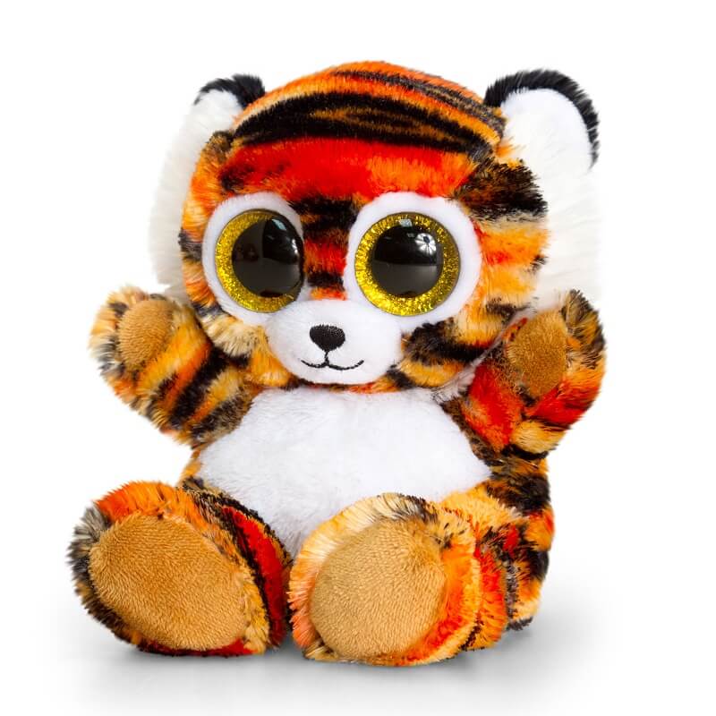 Tigre peluche toute douce Keel Toys