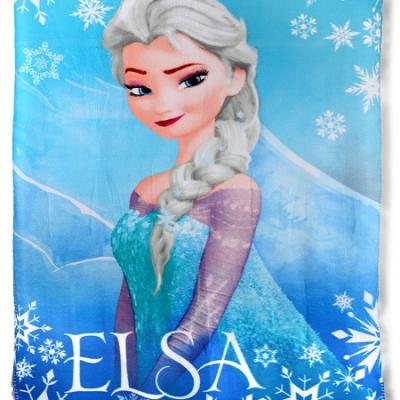 Plaid Polaire Frozen - la reine des neiges